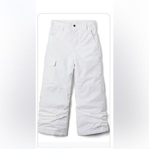 Columbia kids white ski pants